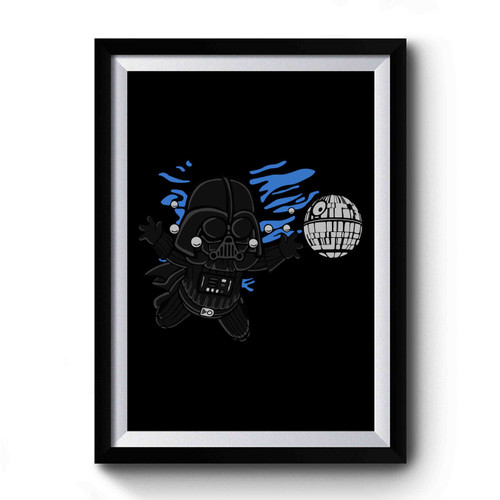 Darth Vader Nevermind Art Premium Poster