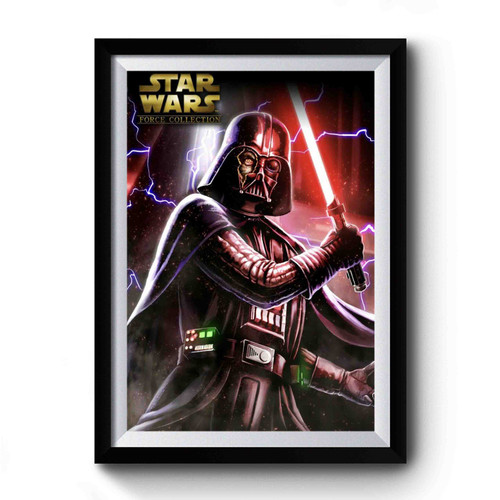Darth Vader Star Wars Art Vintage Premium Poster