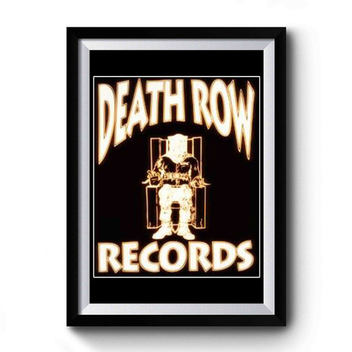 Death Row Records 1 Vintage Premium Poster