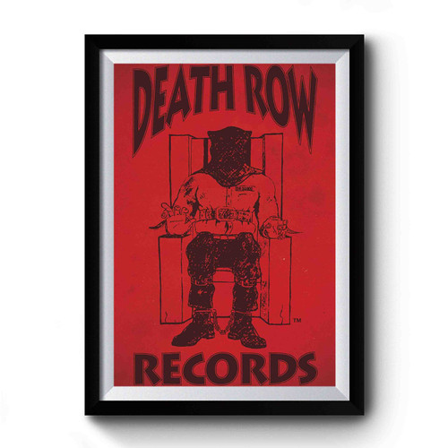 Death Row Records 1 Vintage Art Premium Poster