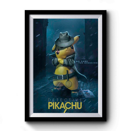 Detective Pikachu 1 Art Premium Poster