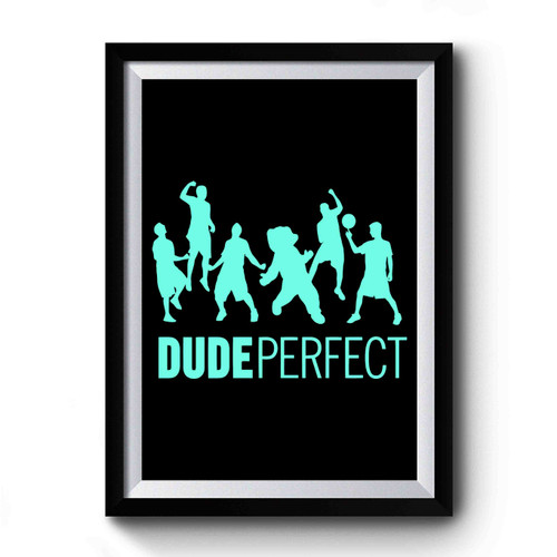 Dude Perfect Art Cover Sport Retro Premium Poster