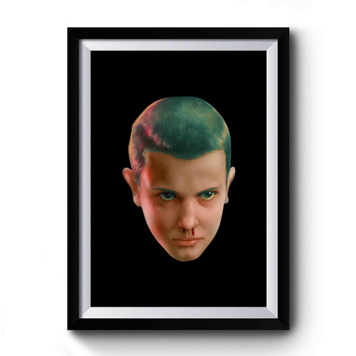 Eleven Stranger Things Art Vintage Premium Poster