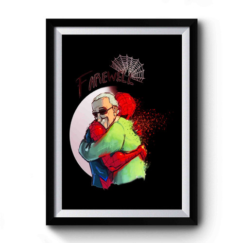 Farewell Stan Lee Retro Premium Poster
