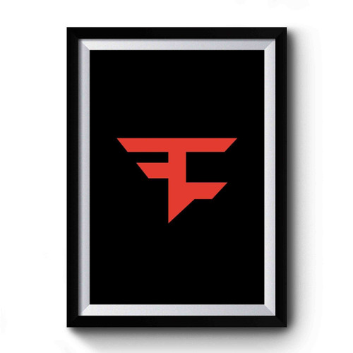 Faze Clan Logo Vintage Premium Poster