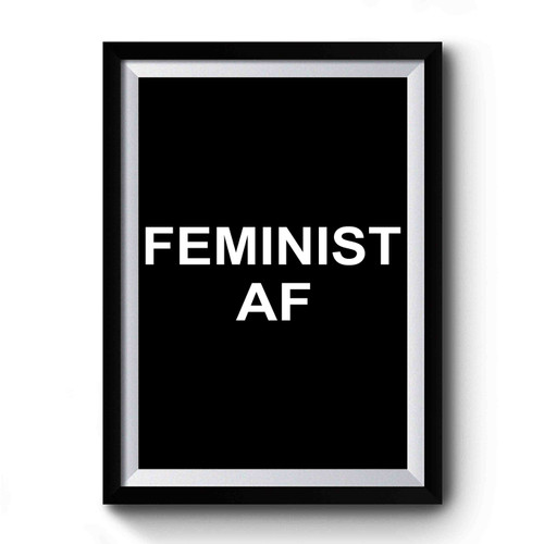 Feminist Af Vintage Art Simple Premium Poster