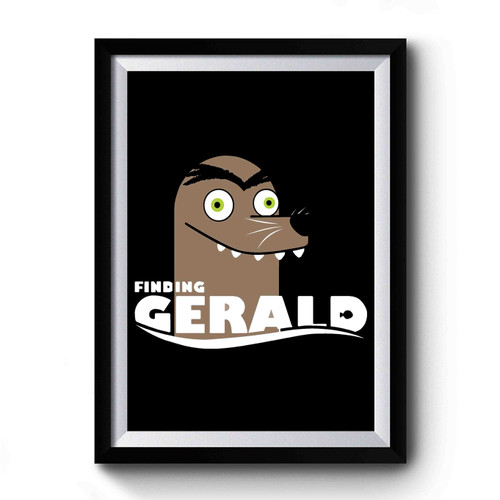 Finding Gerald Art Vintage Simple Premium Poster