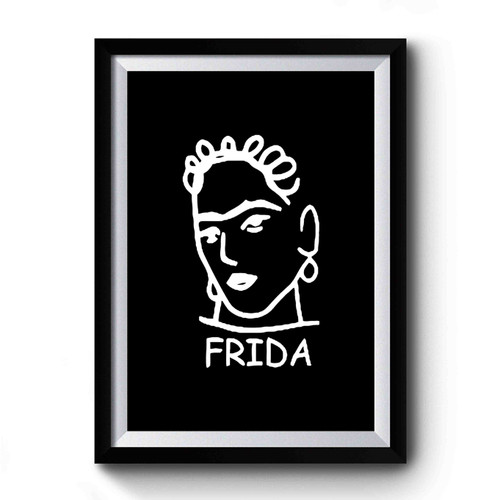 Frida Kahlo Design Funny Premium Poster