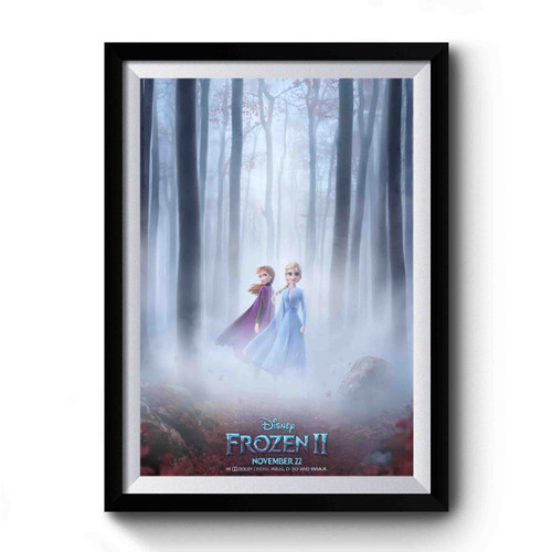 Frozen 2 Movie Art Simple Premium Poster
