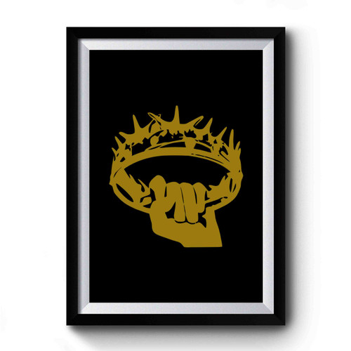 Game Of Thrones Crown Vintage Art Simple Premium Poster