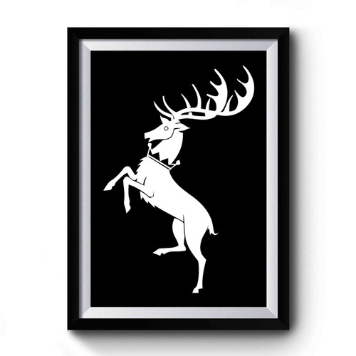 Game Of Thrones House Baratheon Art Simple Funny Premium Poster