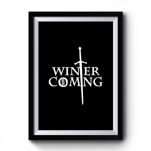 Game Of Thrones Stark Art Simple Premium Poster