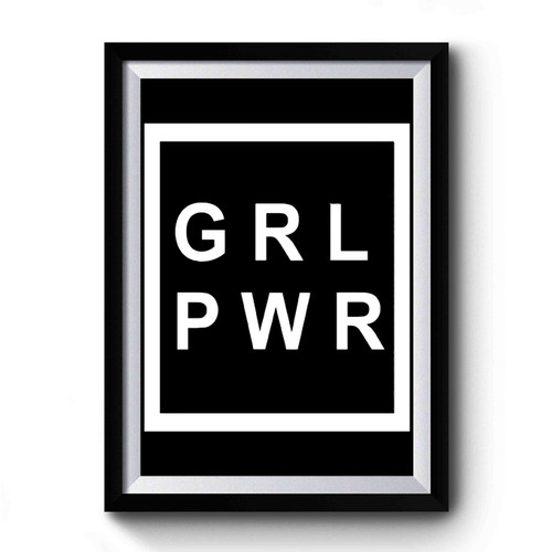 Girl Power Feminism Art Premium Poster