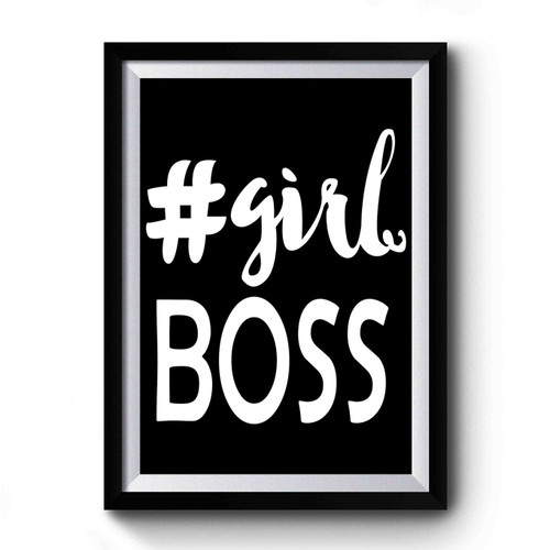 Girlboss Retro Premium Poster