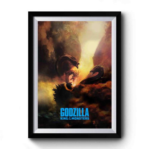 Godzilla King Of The Monsters Art Simple Premium Poster