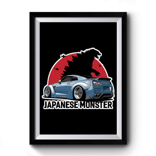 Gtr Nissan Japaness Simple Design Premium Poster