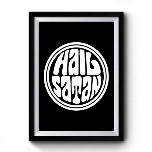 Hail Satan Vintage Premium Poster