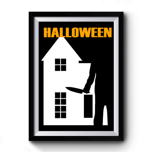 Halloween Michael Myers Art Premium Poster