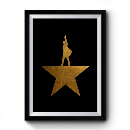 Hamilton Musical Art Simple Funny Premium Poster