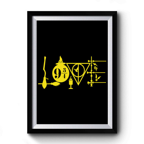 Harry Potter Love Simple Art Premium Poster