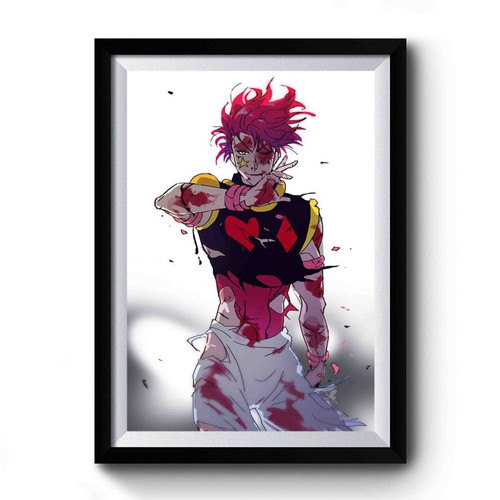 Hunter X Hunter Hisoka Simple Design Premium Poster