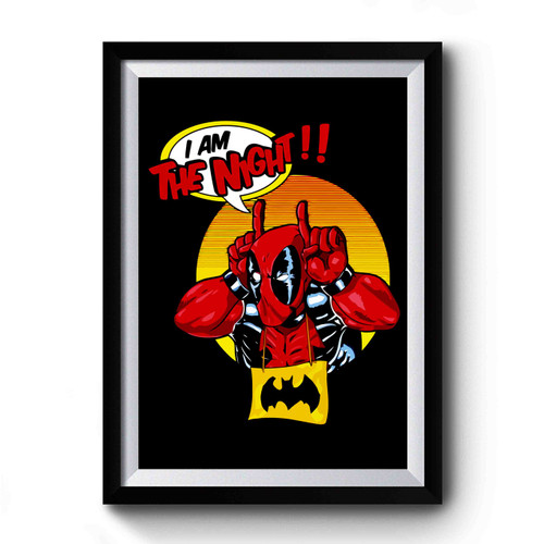 Im The Night Art Simple Premium Poster