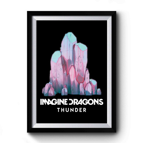 Imagine Dragons Thunder Simple Art Premium Poster
