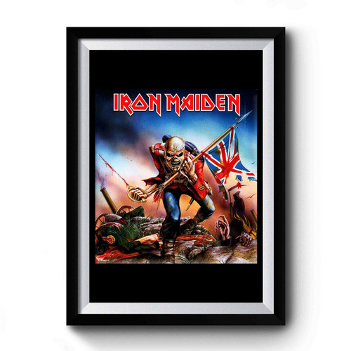 Iron Maiden The Trooper Art Simple Premium Poster