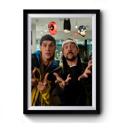 Jay And Silent Bob Reboot 1 Art Vintage Simple Premium Poster