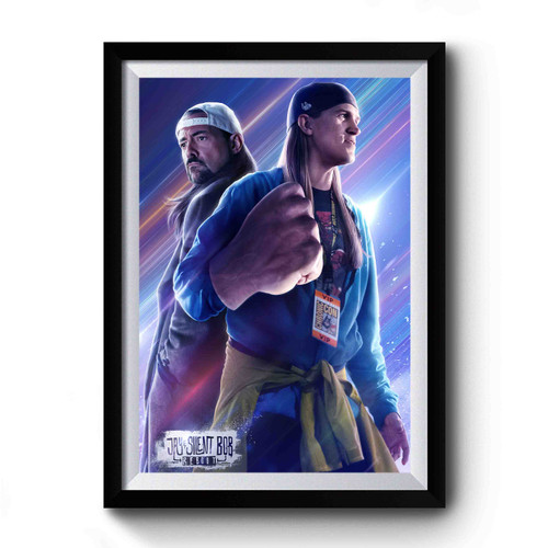 Jay And Silent Bob Reboot 3 Art Simple Funny Premium Poster