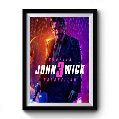John Wick Chapter 3 Parabellum Art Funny Premium Poster