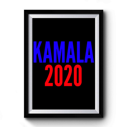 Kamala Harris For President 2020 Simple Art Premium Poster