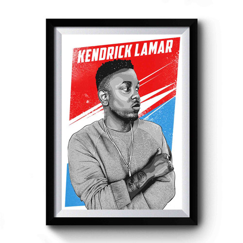 Kendrick Lamar Retro Vintage Premium Poster