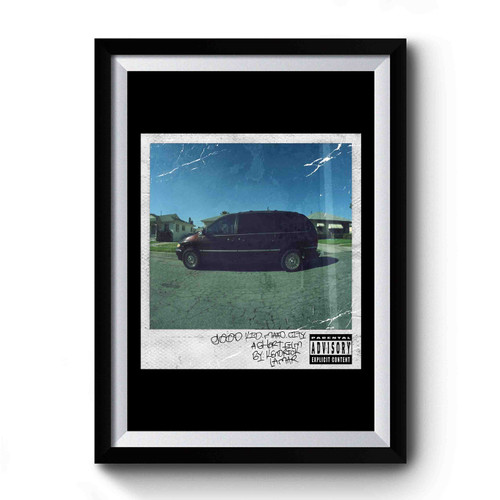 Kendrick Lamar Good Kid Maad City Simple Art Premium Poster