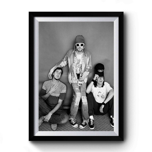 Kurt Cobain Vintage Art Premium Poster