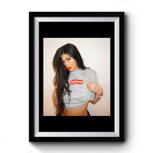 Kylie Jenner Wearing Sexy Design Funny Premium Poster