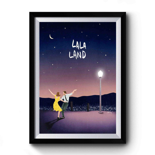 La La Land Simple Art Premium Poster