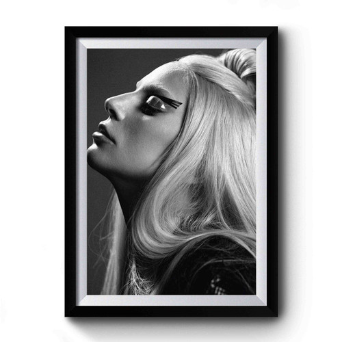 Lady Gaga Simple Design Premium Poster