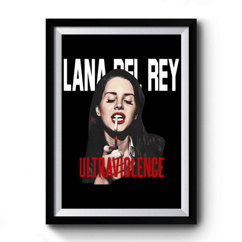 Lana Del Rey Ultraviolence Simple Design Premium Poster