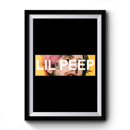 Lil Peep Design Funny Premium Poster