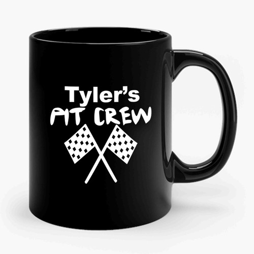 Racing Pit Crew Race Team Race Car Race Car Driver Theme Halloween Personalized Name Ceramic Mug
