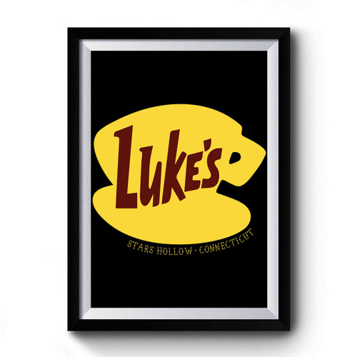 Luke's Diner Art Premium Poster