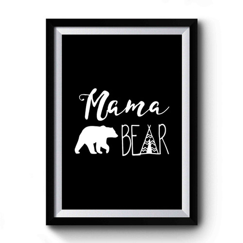 Mama Bear Retro Vintage Premium Poster