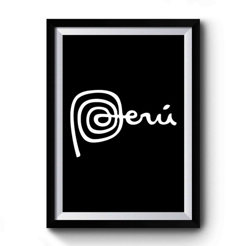 Marca Peru Art Simple Premium Poster