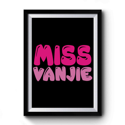 Miss Vanjie Retro Vintage Premium Poster