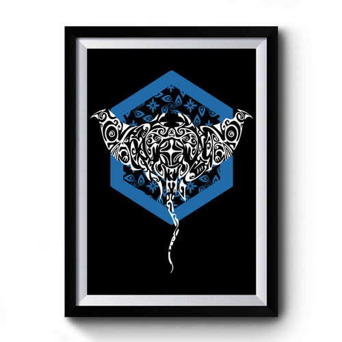 Moana Manta Ray Design Funny Premium Poster