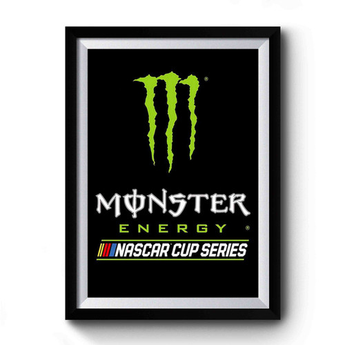 Monster Energy Nascar Retro Vintage Premium Poster