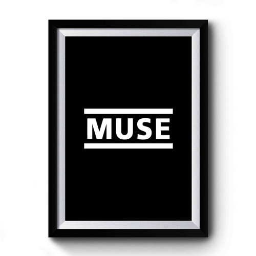 Muse Logo Festival Tour Music Rock Band Retro Premium Poster