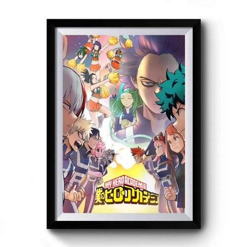 My Hero Academia Characters 1 Simple Design Premium Poster