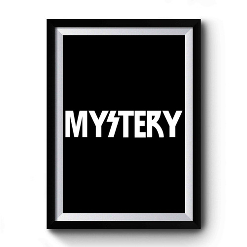 Mystery Design Funny Premium Poster